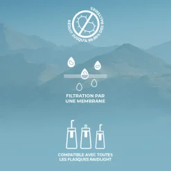 Femme Raidlight Hydratation | Hydratation | EAZYFLASK AVEC FILTRE 600mL
