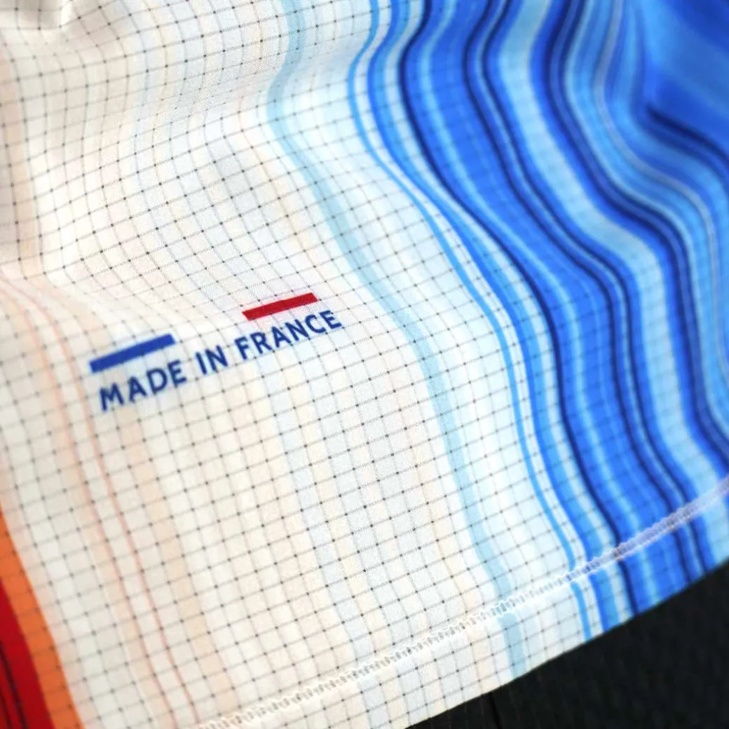 Femme Raidlight Maillots De Trail | ECODRY EDITION "WARNING STRIPES"